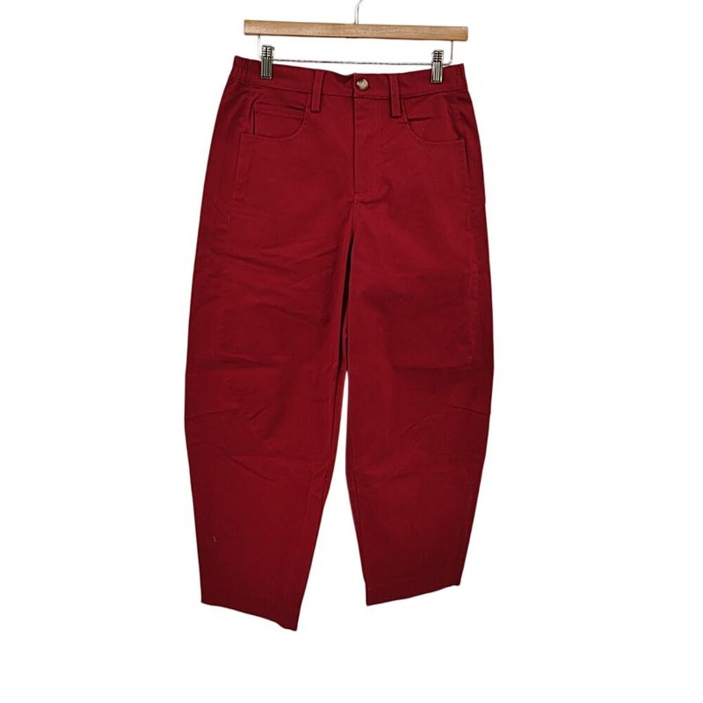 Ruti Women The Twill Wide Pants Red 4